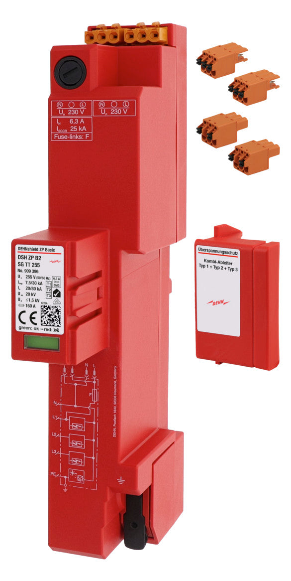 DEHN SE Kombi-Ableiter Sammelsch 5p 2TE DSH ZP B2 SG TT 255 230VAC 1,5kV