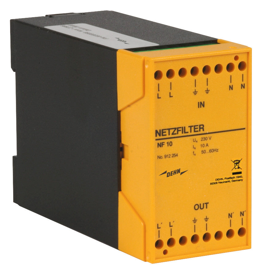DEHN SE Netzfilter 1p 50-60Hz 230V IP20 NF 10 0-10A