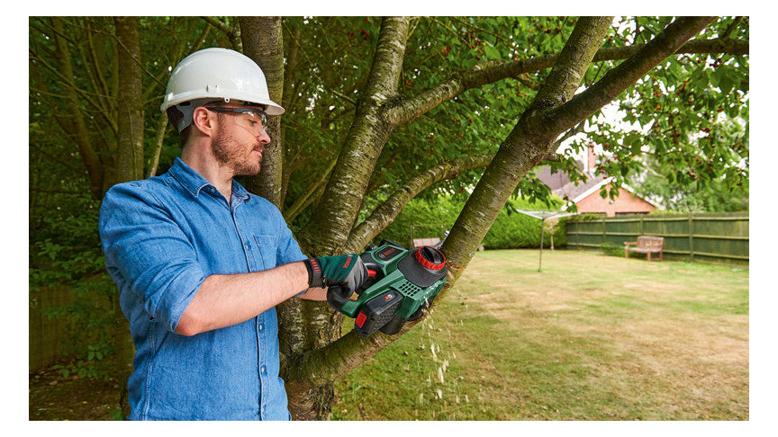BOSCH-EW Akku-Kettensäge 18V 2,5Ah 20mm Home&Garden UniversalChain 18 13,5mm