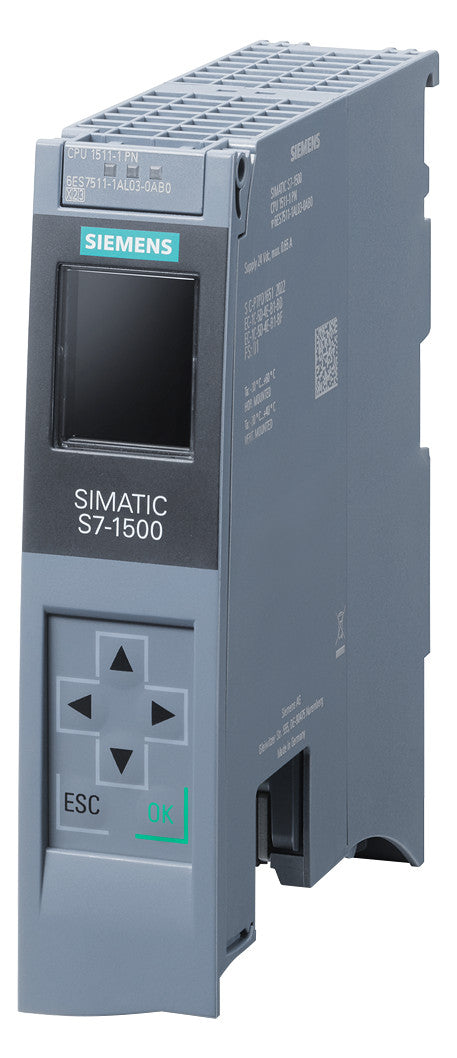SIEMENS SPS-Steuerung modular m.Display 6ES7511-1AL03-0AB0 19,2-28,8VDC