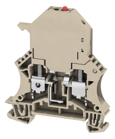 WEIDMÜLLER Sicherungs-Reihenklemme LED WSI 6/LD 250AC 0,5-10qmm G-Sich_5x20mm