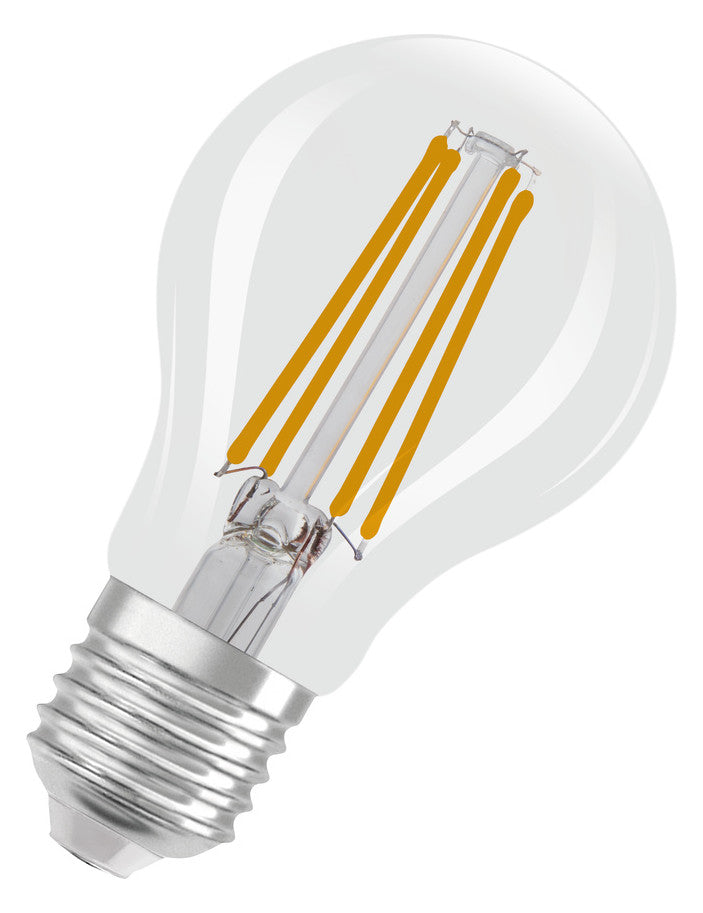 OSRAM LED-Lampe FM E27 A60 7W 2700K ws E LED Superstar Plus ClaA 60 Fil 7W 8 806l