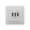 RUTENBECK Anschlussdose TAE_3x6NFN UP TAE 3x6 NFN Up rw rws RAL9010 Schraube