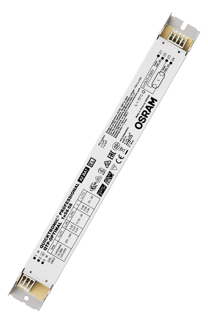 LEDVANCE Vorschaltgerät 54-58W elektr QTP-OPTIMAL 1X54...58 f.T7 f.T5 f.T5-R