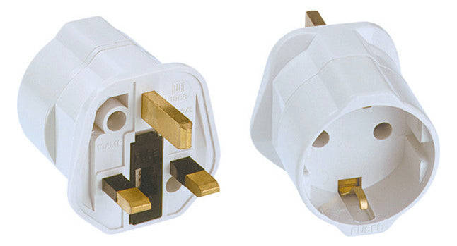 BACHMANN Reisestecker Einzel ws 921.010 Mit Stecker für UK/HK (BS 1363)