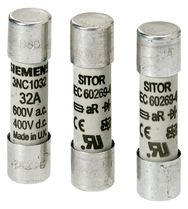 SIEMENS Keramiksicherung FF 25A 660V AC 3NC1425 14x51mm