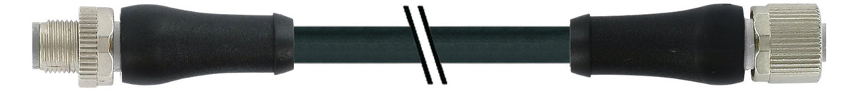 MURR Sensor-Aktorkabel 5p 0,3m M12 Male 7000-P4241-P040030 ger M12 PUR hfr