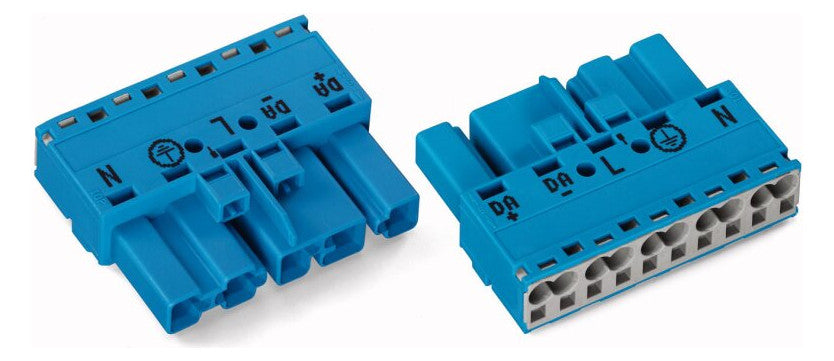 WAGO 770-1115 Ausgang Stecker blau ohne Zugentlastungsgehaeuse Ausgang fuer LINEA DALI