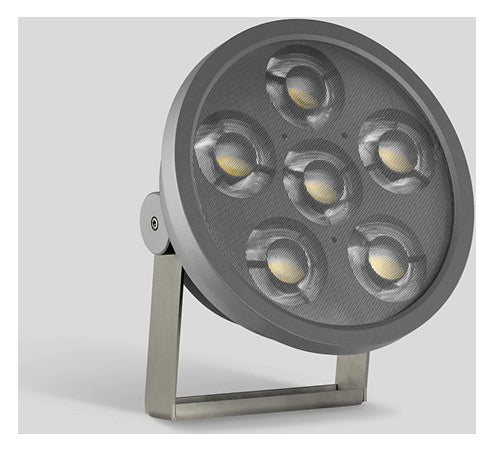 BEGA LED-Anbaustrahler 134W Konv DALI ws 84519K22 6LEDs graphit 2200K 7046lm mt
