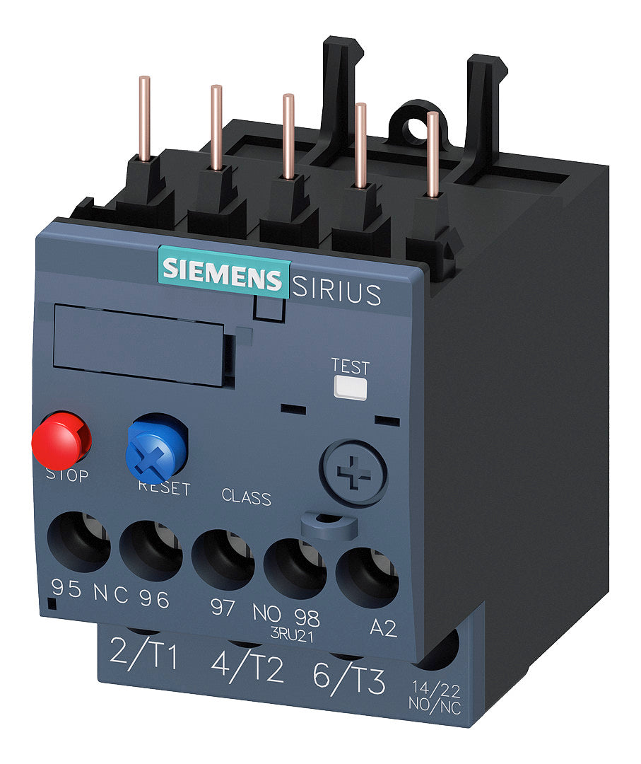 SIEMENS Überlastrelais therm 3,5-5A 3RU2116-1FB0 Direktanb 1S/Hilf 1Ö/Hilf