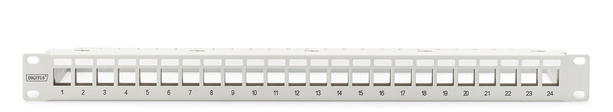 ASSMANN ELEKTRO Modular Patch Panel 24F geschirmt 24-Port, blank DN-91410