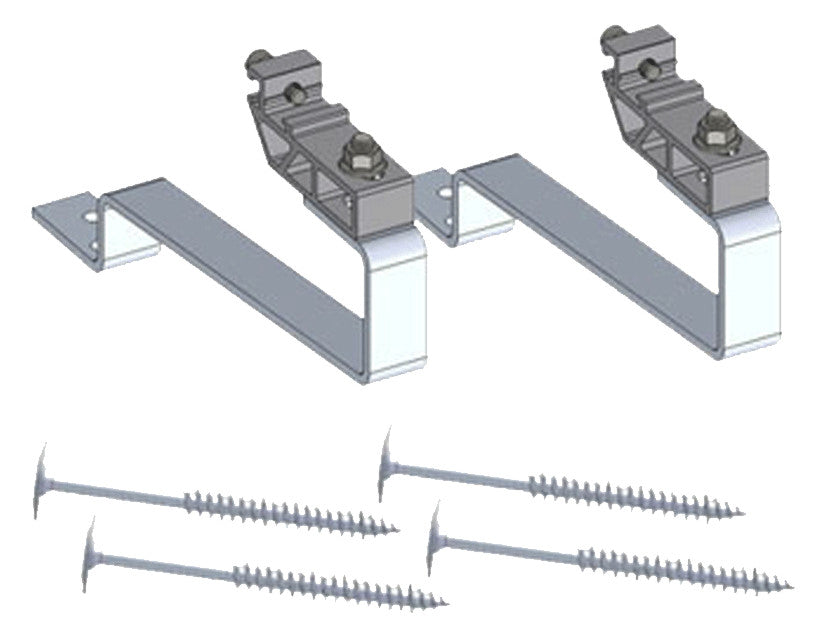Sonnenkraft SK-AluFix Dachhaken Biberschwanz 2er Set | 2525