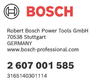BOSCH-EW Bit Pm 3 3mm L=89mm 6,4mm(1/4) 2607001585