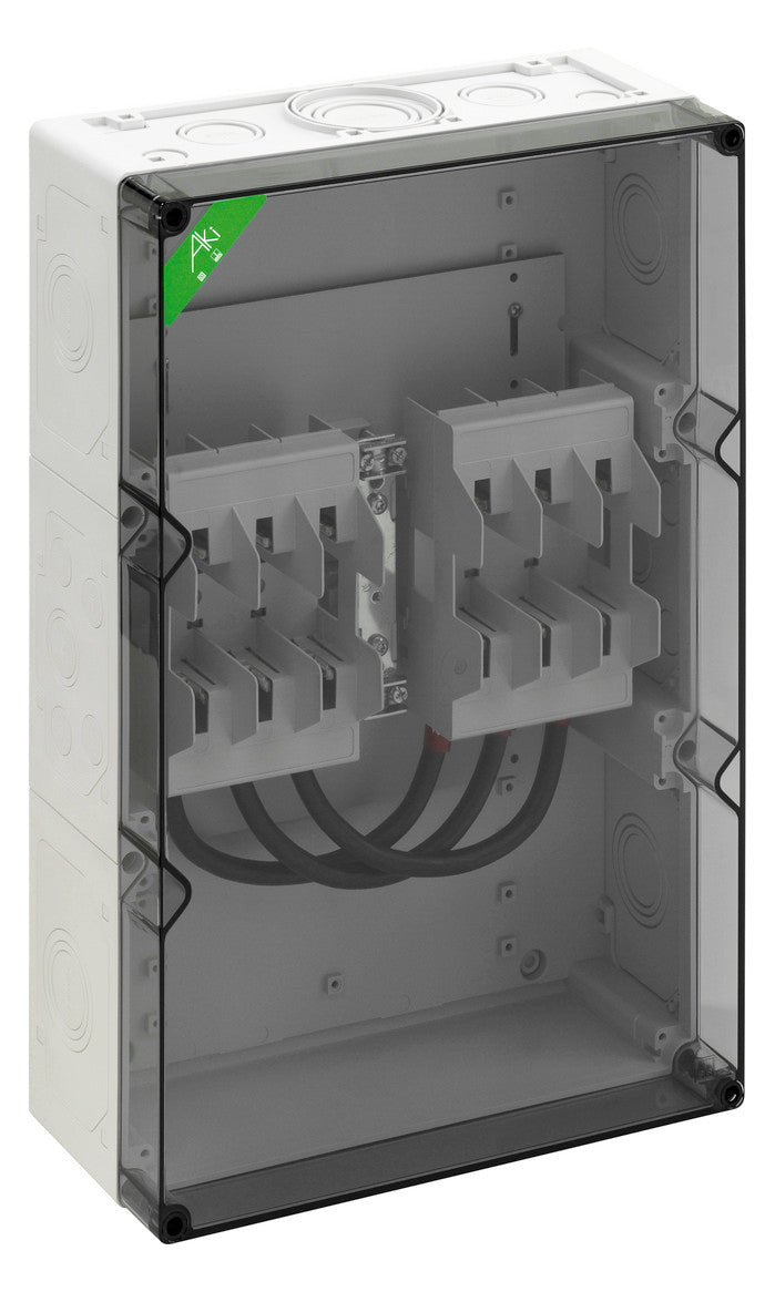 SPELSBERG Sicherungsgehäuse 100A IP65 AKi-S 302 NH-Sich uni Kst AnbMögl 2grp