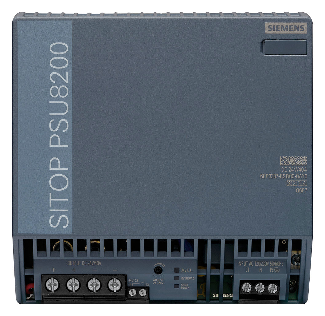 SIEMENS Gleichstromversorgung REG 24V 6EP3337-8SB00-0AY0 960W 230VAC 40A IP20
