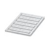 PHOENIX Klemmenmarkierung ws RM=10,2mm UCT-TMF 10 unbedr horiz/vert