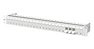METZ CONNECT Patchpanel 24Ports 1HE 130B11P0-E 24Ports Cat6A Schirm RAL7035