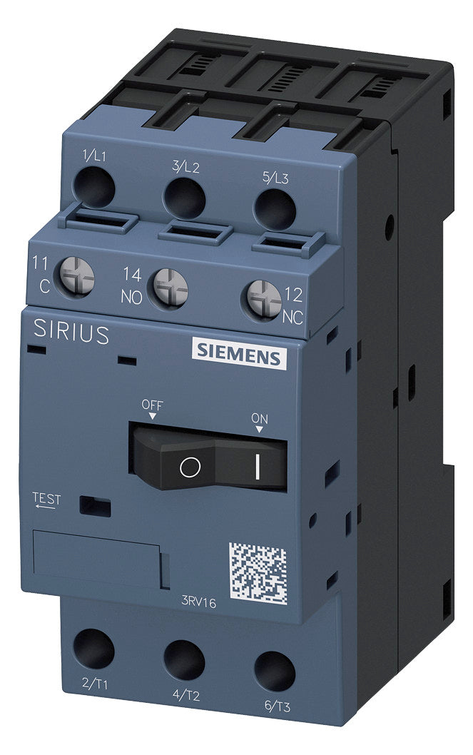 SIEMENS Leistungsschalter 2,5A 3p IP20 3RV1611-1CG14 2,5A/In Einb