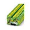 PHOENIX Schutzleiter-Reihenklemme gn/ge ST 6-PE 0,2-10qmm 1Etage TS35