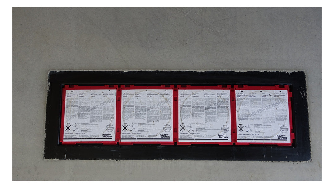 Hauff Einfach-Dichtpackung HSI150 1x4 K AF/300 zum Einbetonieren | 2102070031