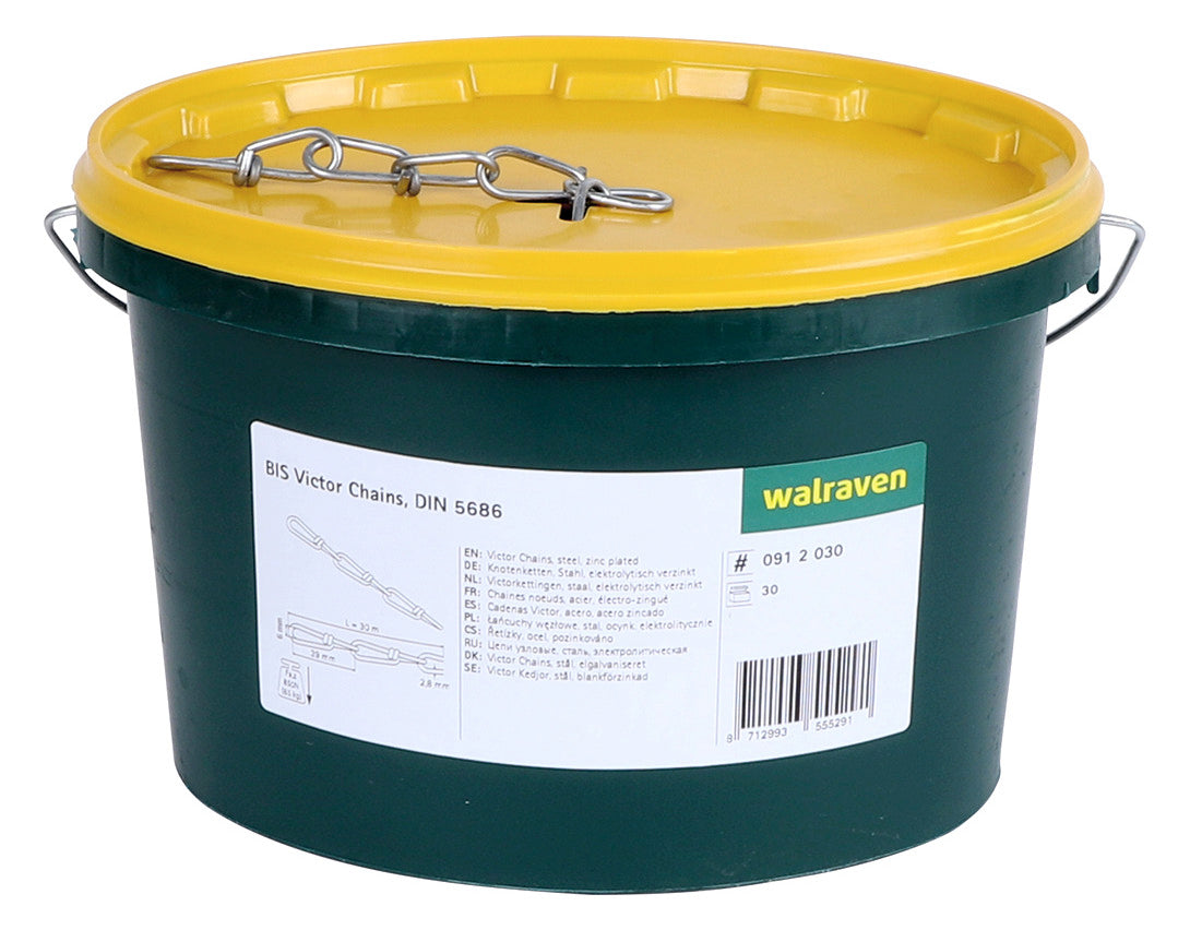 WALRAVEN Knotenkette 2,8x39mm ST g/vz 0912030 800N