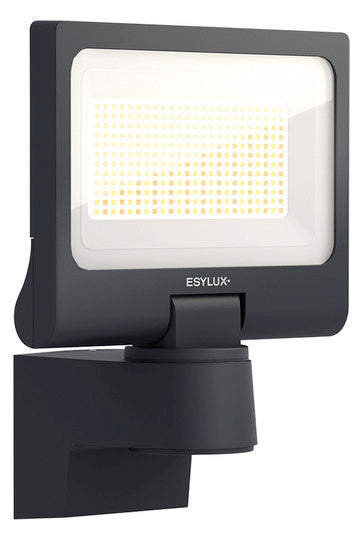 ESYLUX LED-Wandstrahler 48W Konv 1LED gr SUNJA FL TR 7200 827/840 AN anth 7200lm