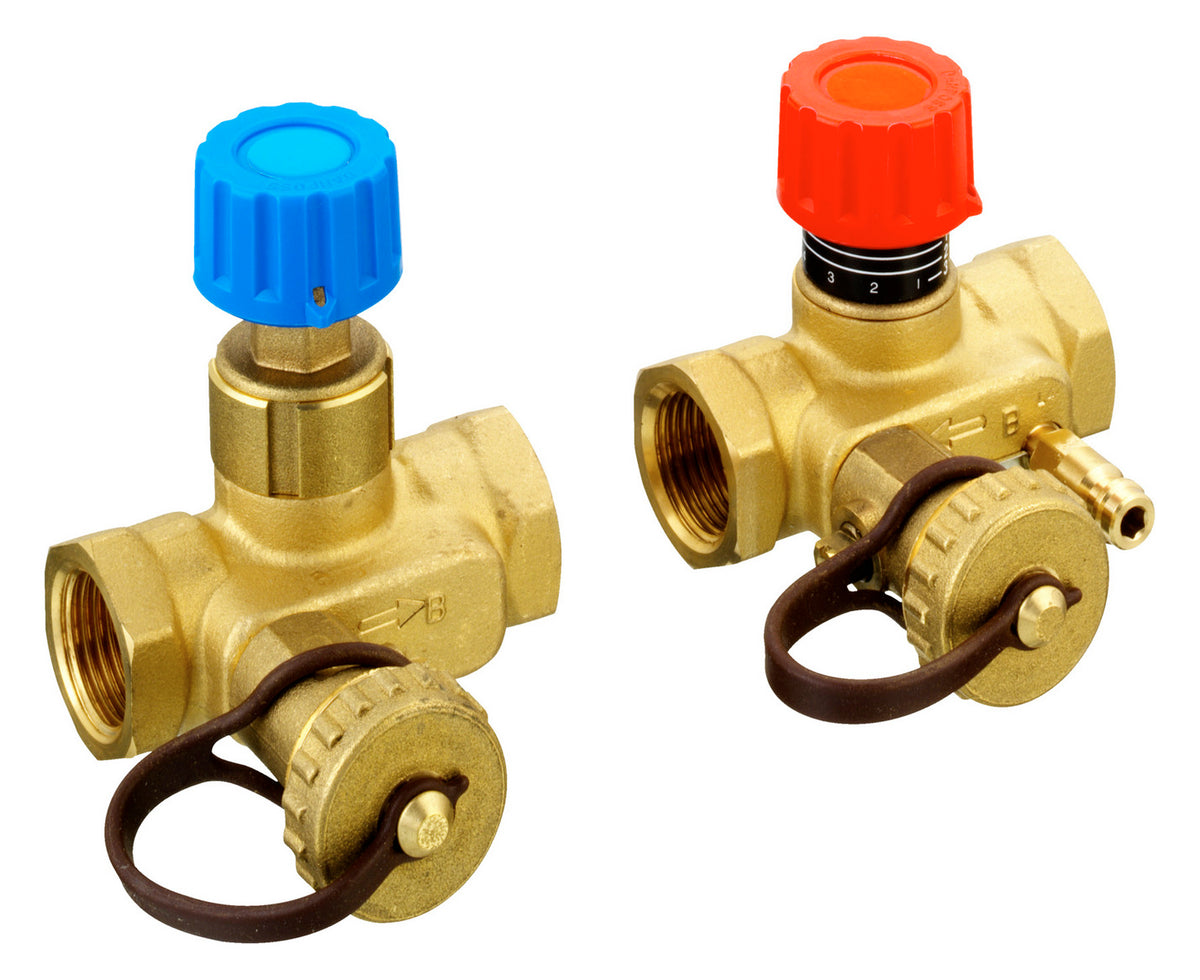 Danfoss Absperr-/Regulierventil USV-Set USV-Set 20 (1 USV-I, 1 USV-M), Rp 3/4 | 003Z2142