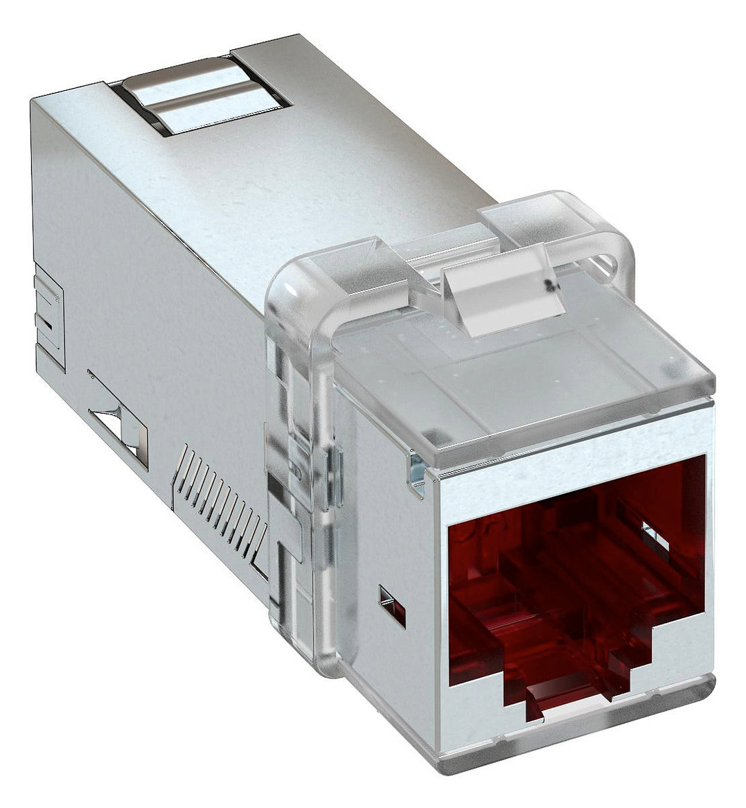 BETTERMANN Modular-Buchse Cat6A RJ45 rnd ASM-C6A G Schirm litz mass gr LSA