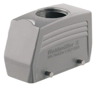 WEIDMÜLLER Tüllengehäuse Querbügel alu HDC 16B TOBU 1M25G IP66 93,3x61x59mm