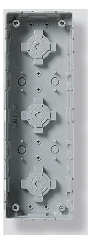SIEDLE Gehäuse 3f UP gr Kst 100x300x50mm GU 611-3/1-0