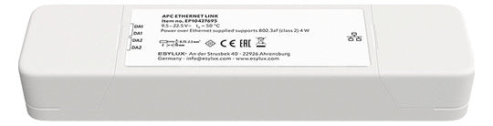 ESYLUX Schnittstelle Eth 42,5-57V 12TE APC ETHERNET LINK IP20