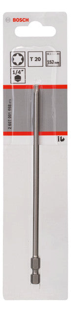BOSCH-EW Bit TX20 L=152mm 6,4mm(1/4) 2607001668