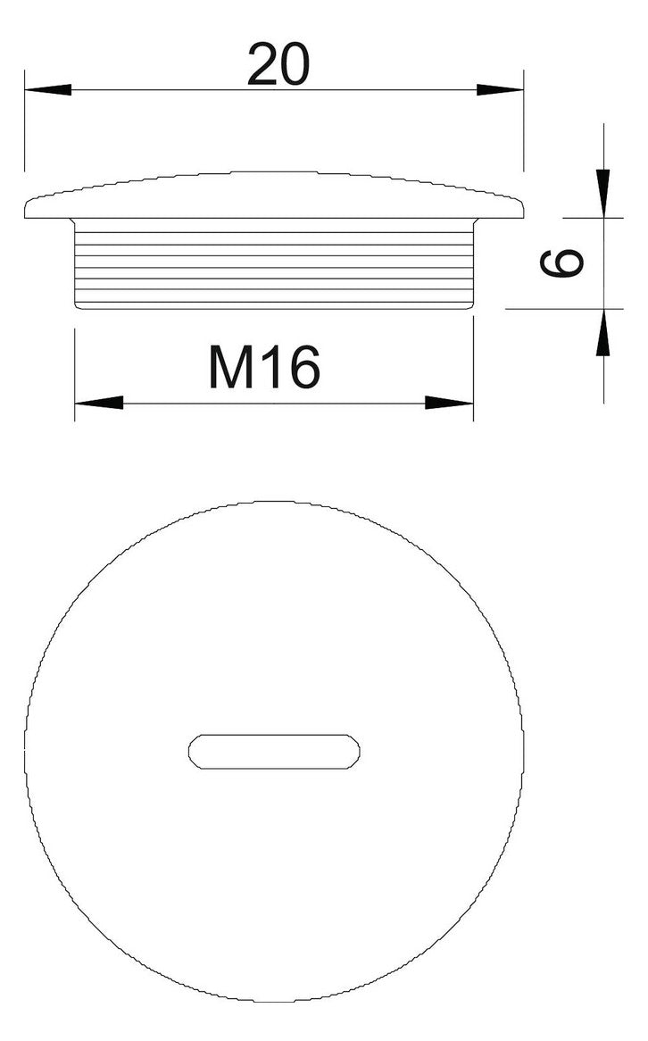 BETTERMANN Verschlussschraube M16 PS lgr 108 M16 PS unbeh hfr schlagf