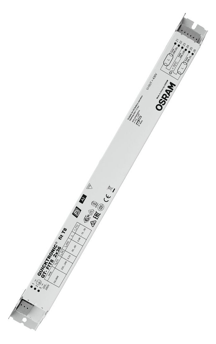 OSRAM Vorschaltgerät 2x36W elektr f.T5 QT-FIT8 2X36