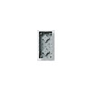SIEDLE Gehäuse 2f UP gr Kst 100x200x50mm GU 611-2/1-0