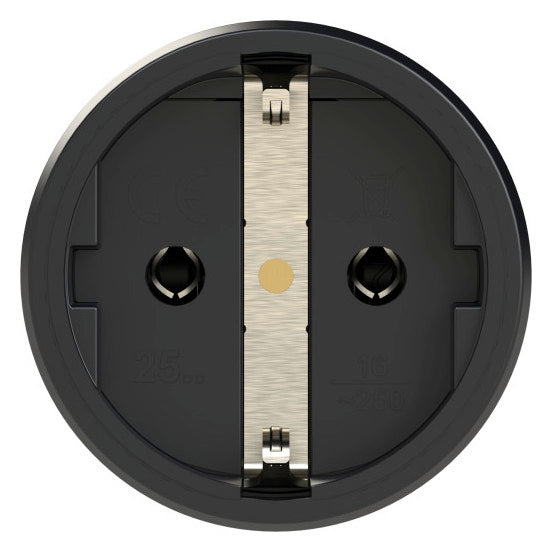 PC ELECTRIC Schutzkontaktkupplung Kst IP54 ger sw 25712-sr