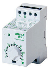 EBERLE Temperaturregler analog 187-242V ITR-3 60 Fernfühler 0-60°C Wechs 2TE
