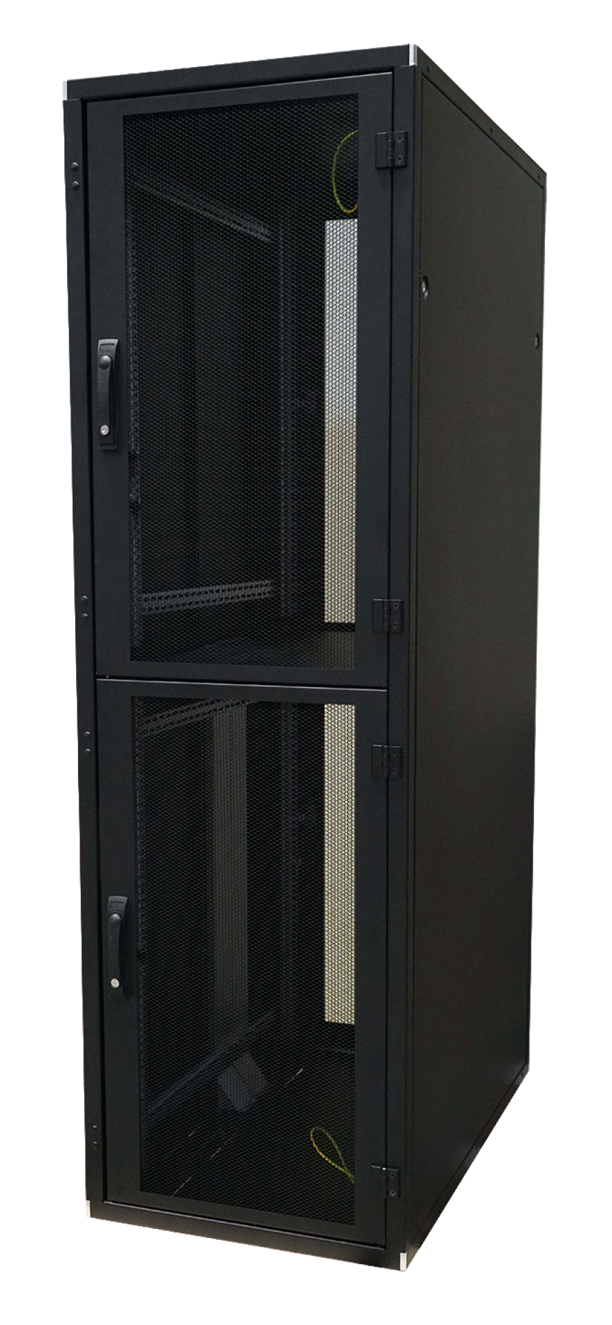 Co-Location Rack PRO, 4 x 10HE, 800x1000 mm, F+R 1-tlg. perforiert, RAL7035 Stück