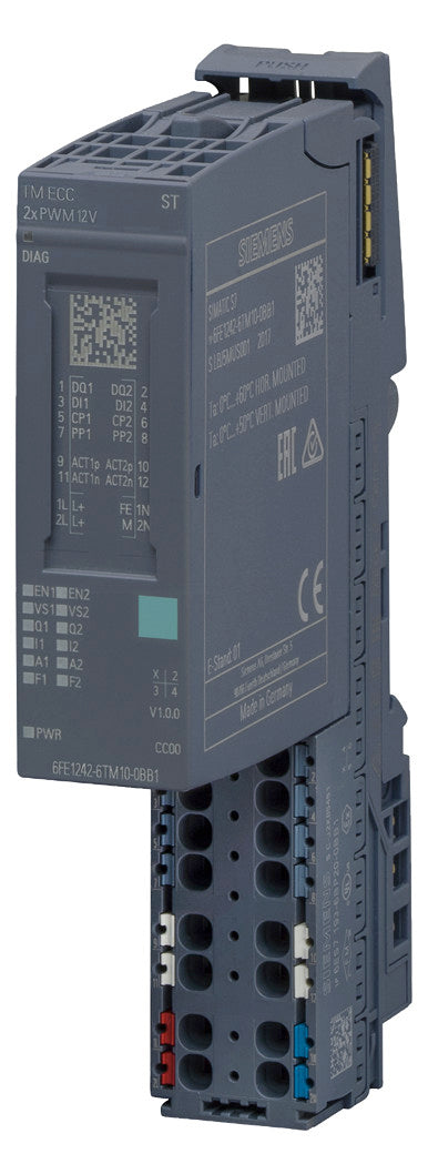 SIEMENS E-Mobility Ladesteuerung 24V 6FE1242-6TM10-0BB1 20x73x58mm