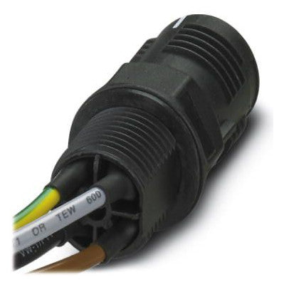 PHOENIX Gerätestecker 4p ger Einb/steck QPD W 3PE1,5 M20 1,0 BK Schneidkl 690V