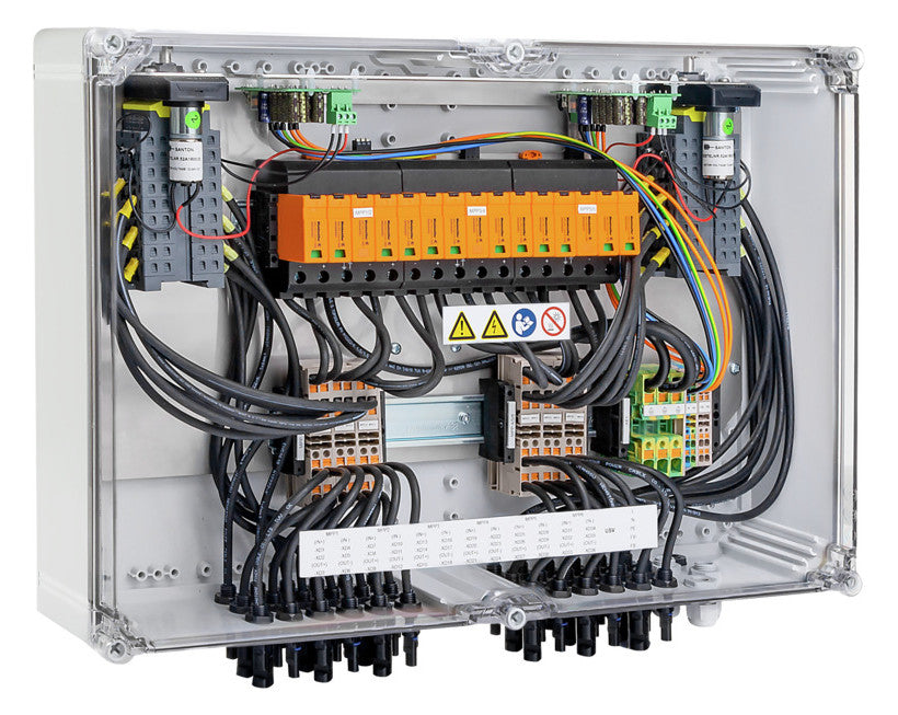 WEIDMÜLLER DC-Stringbox 2f 35A Verschr PVC DC 2I 1O 6MPP RD SPD1R WM4 11 1100V/
