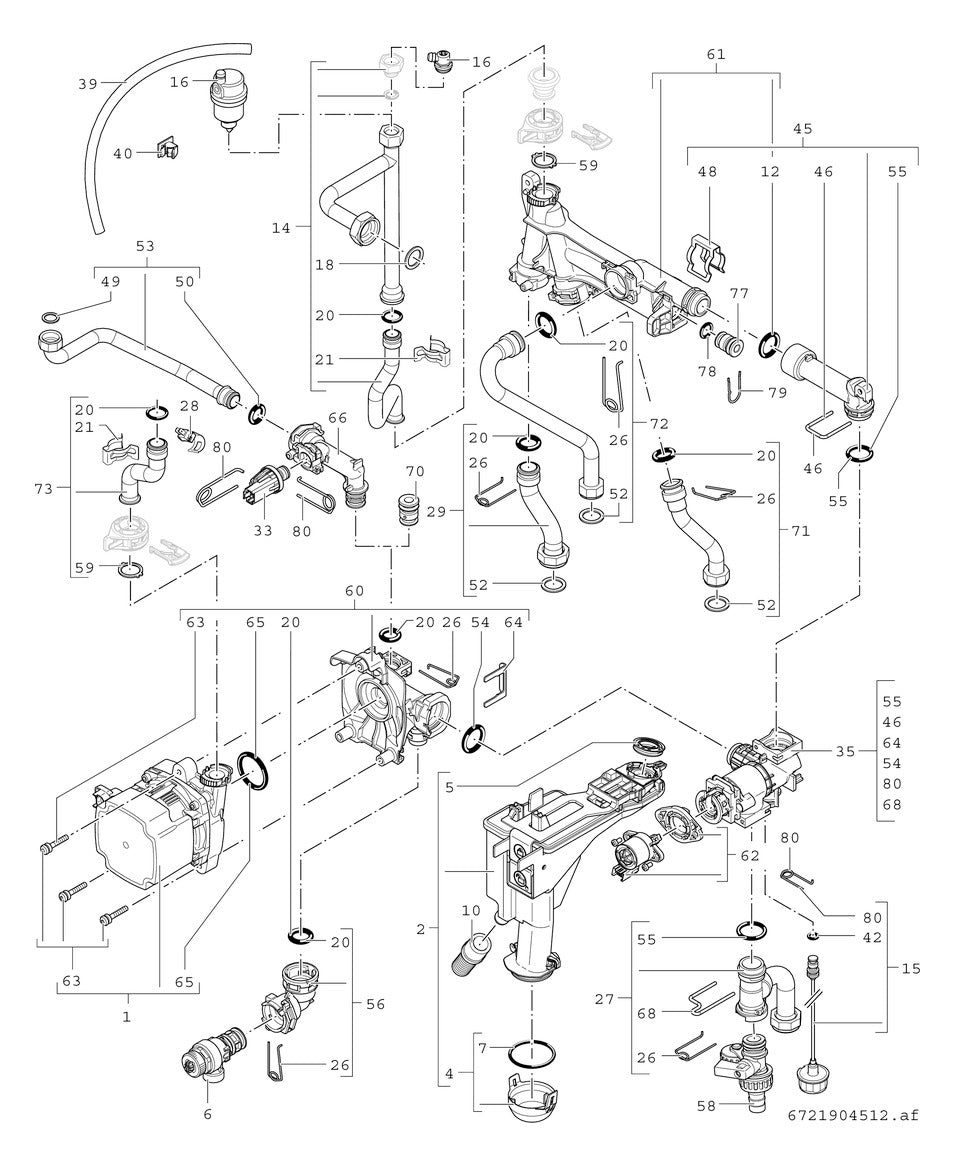Bosch Gas-Brennwertgerät, wandhängend Condens GC9800iW 30 P 23, 840x440x365 | 7738101025