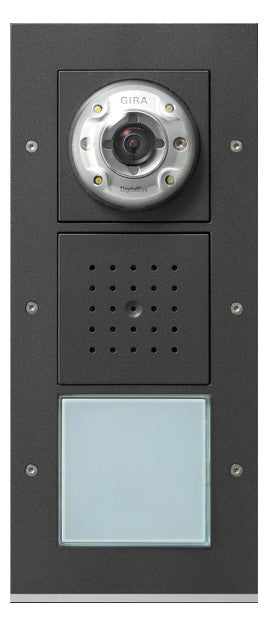 GIRA Türstationmodul AP anth 1RT modular Türko 126967 Bus m.Kamera m.Infoschild