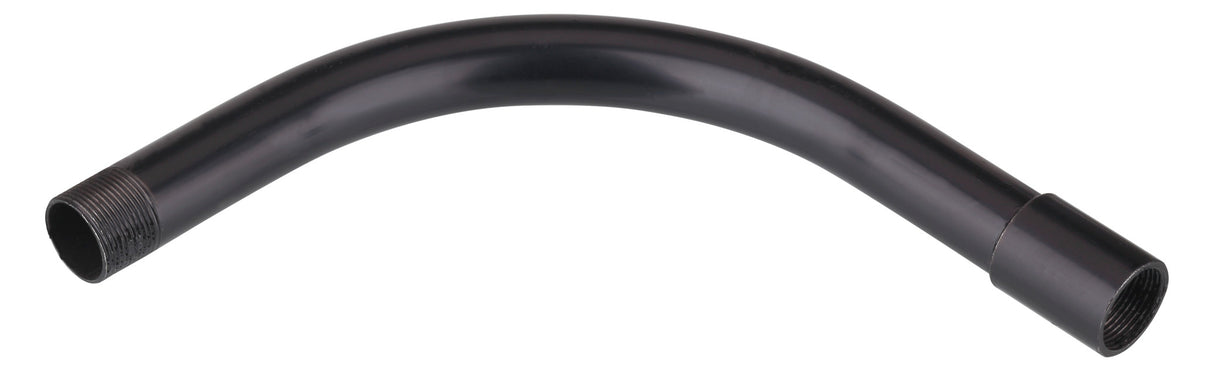 FRÄNKISCHE Stahl-Gewindebogen 40mm lack SB-E 40 lackiert Muffe hfr sw