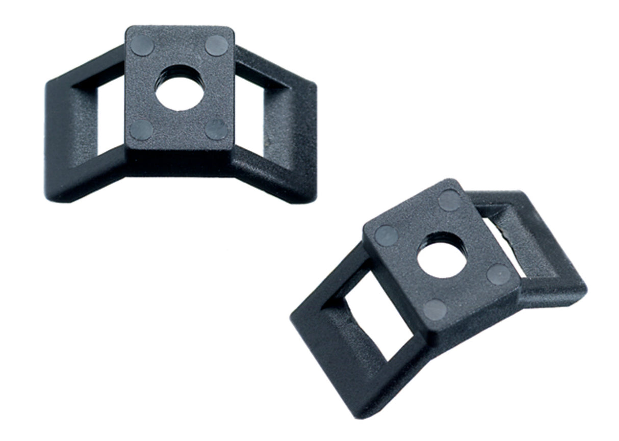 HAUPA Befestigungssockel Kst sw 7,8mm PA 262165 1,5x1xmm kleb/schraub 5,2mm