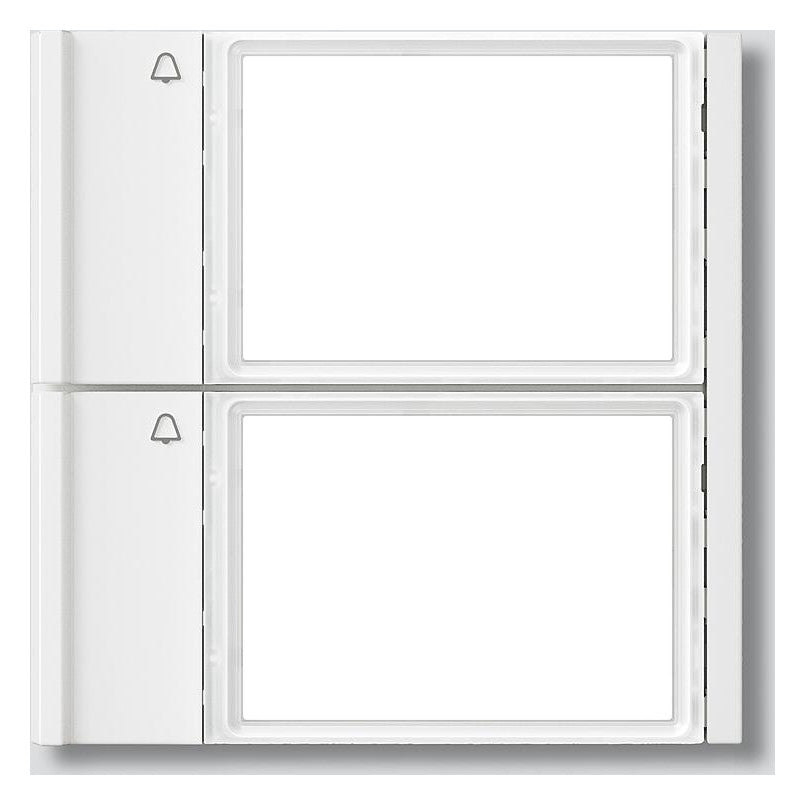 SIEDLE Ruftastenmodul Bus 2RT ws TM 700-2-0 W 99x99x26mm