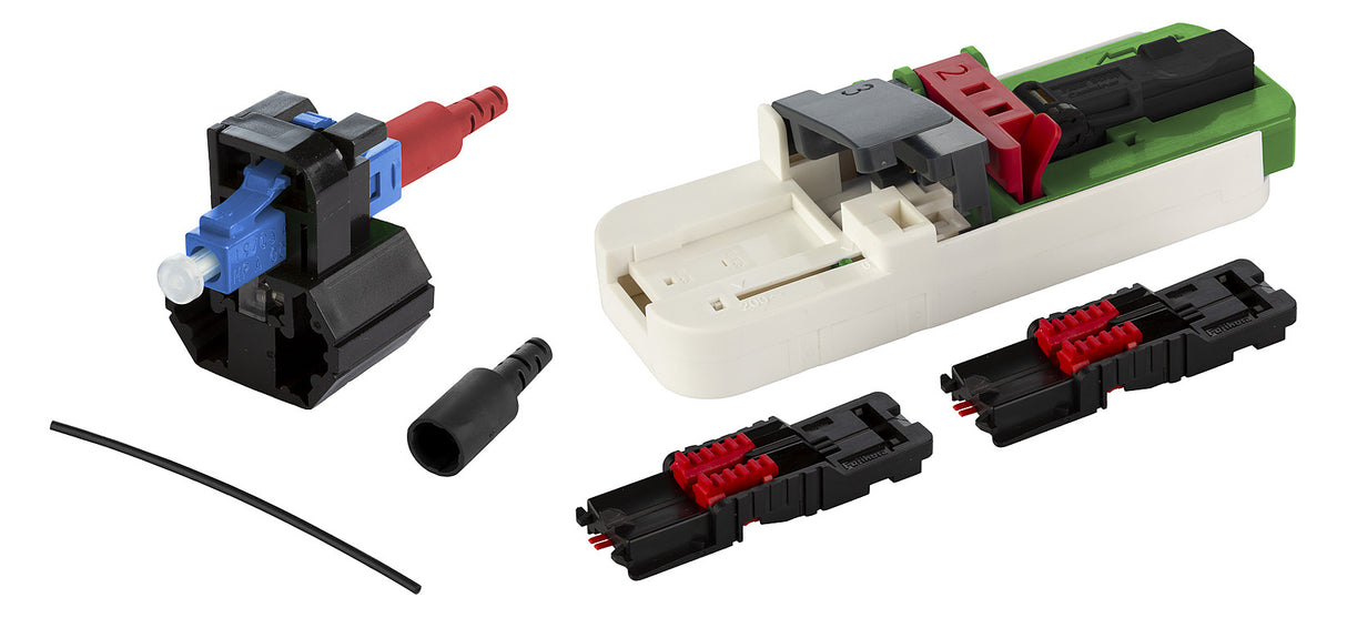 METZ CONNECT LWL-Stecker LC SM klemm bl 1509QAJO010C-E Keramik