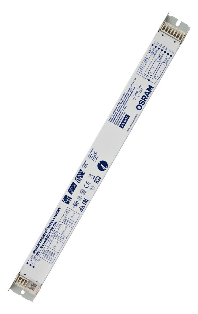 OSRAM Vorschaltgerät 2x14-39W elektr MW QTi 2X14/24/21/39 GII f.T5 f.TC-L