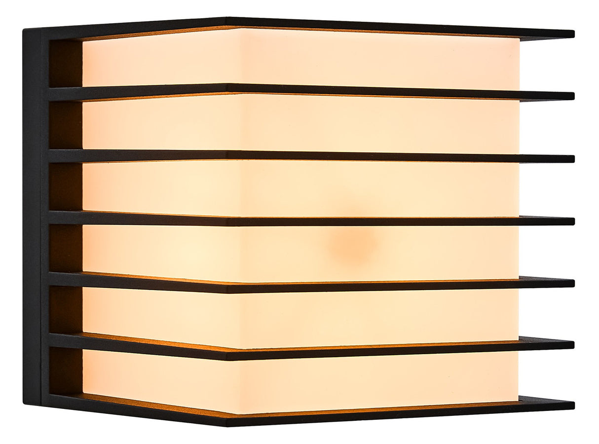 NORDLUX LED-Wandanbauleuchte 15W sw Fluctus 13 2318211003