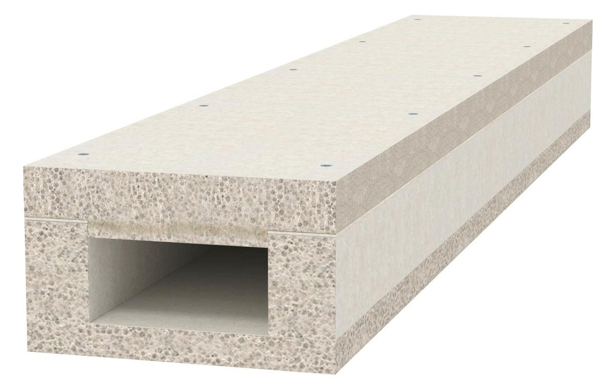 BETTERMANN Brandschutzkanal I90 E30 BSKD09-K0511 unbeh 190x110mm L1000mm